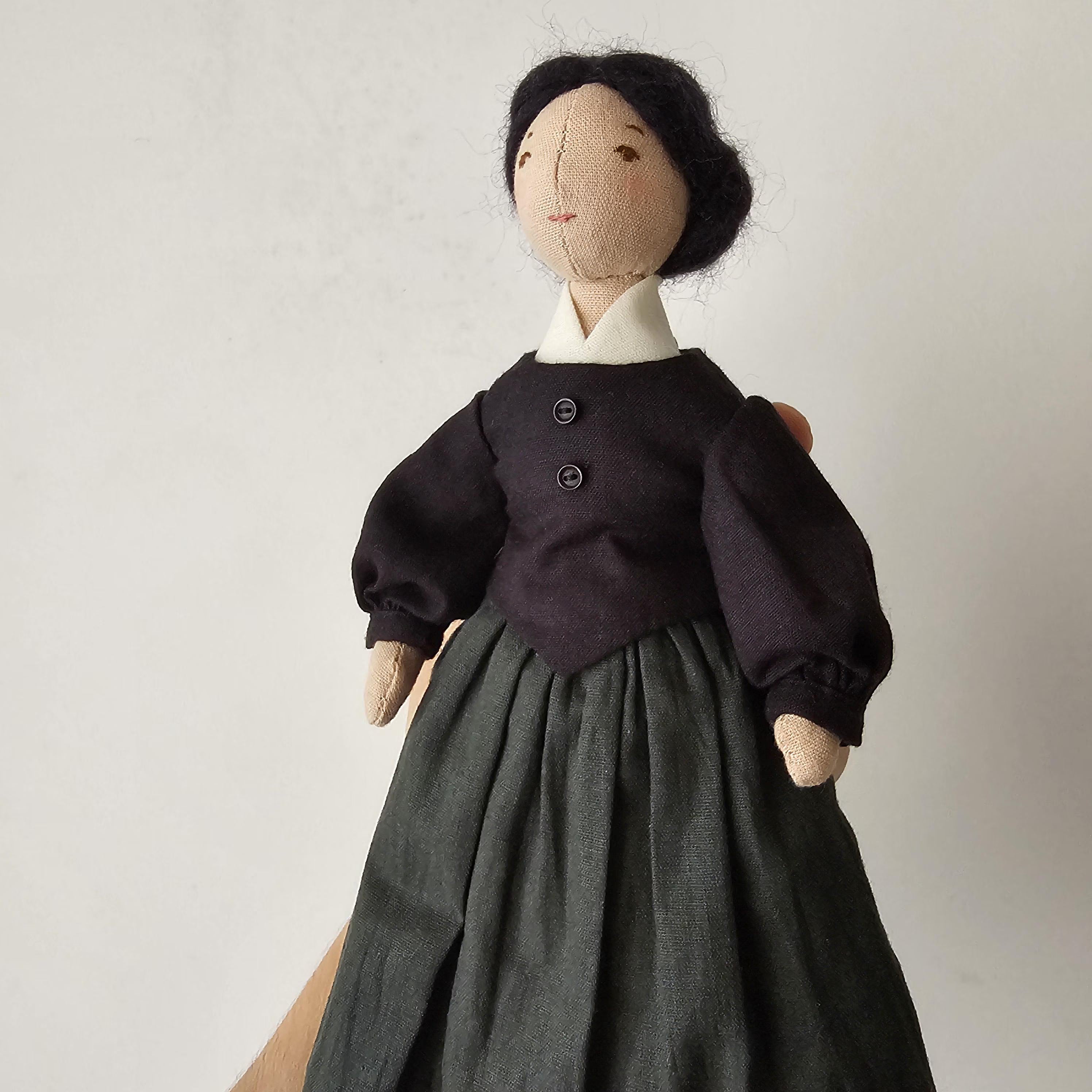 DIY ebook Victorian Doll Body & Dress Step-by-Step Tutorial