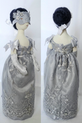 Lady in Silver Dress Pattern (New Body Included) Step-by-Step Tutorial