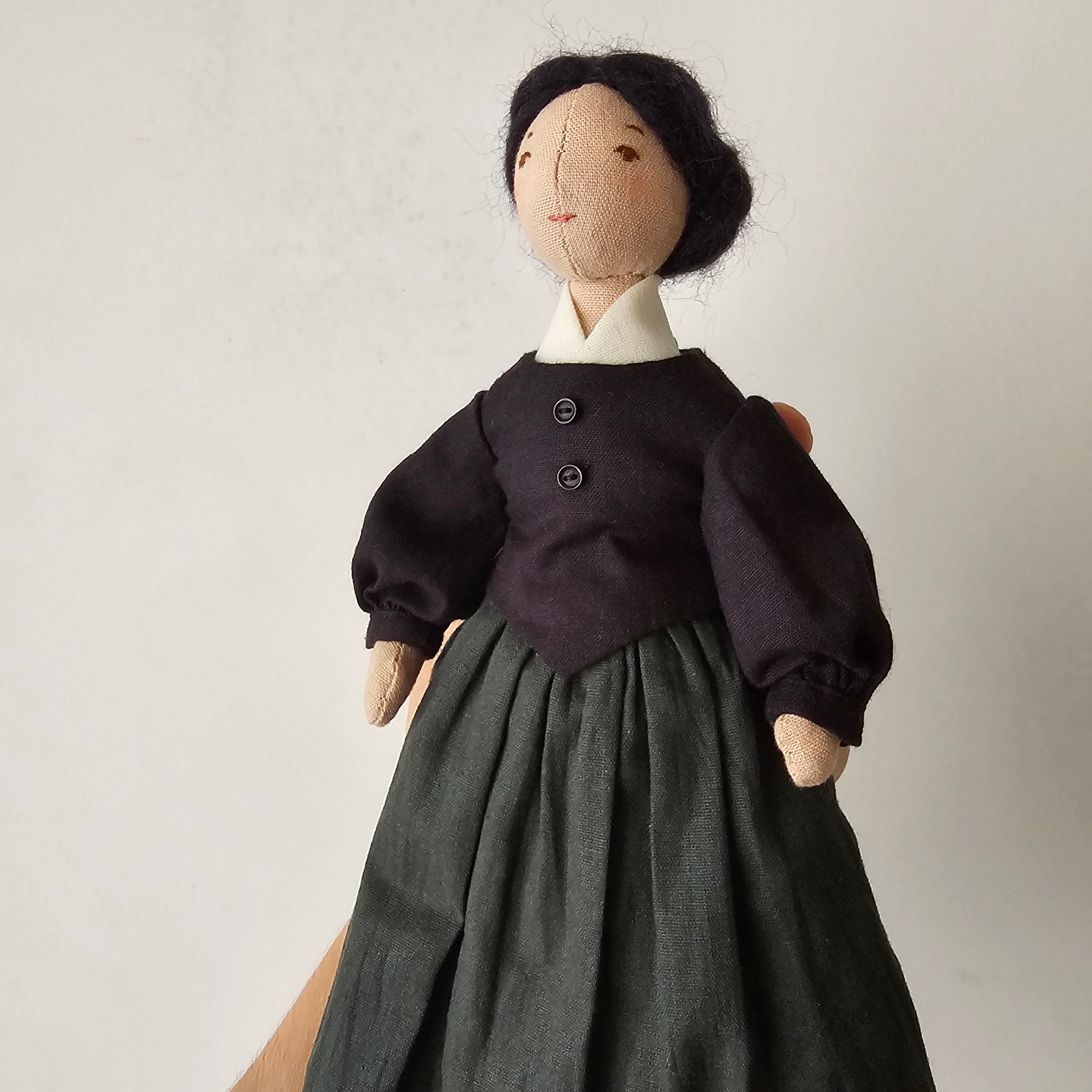 Victorian Doll Body & Dress Pattern Step-by-Step Tutorial