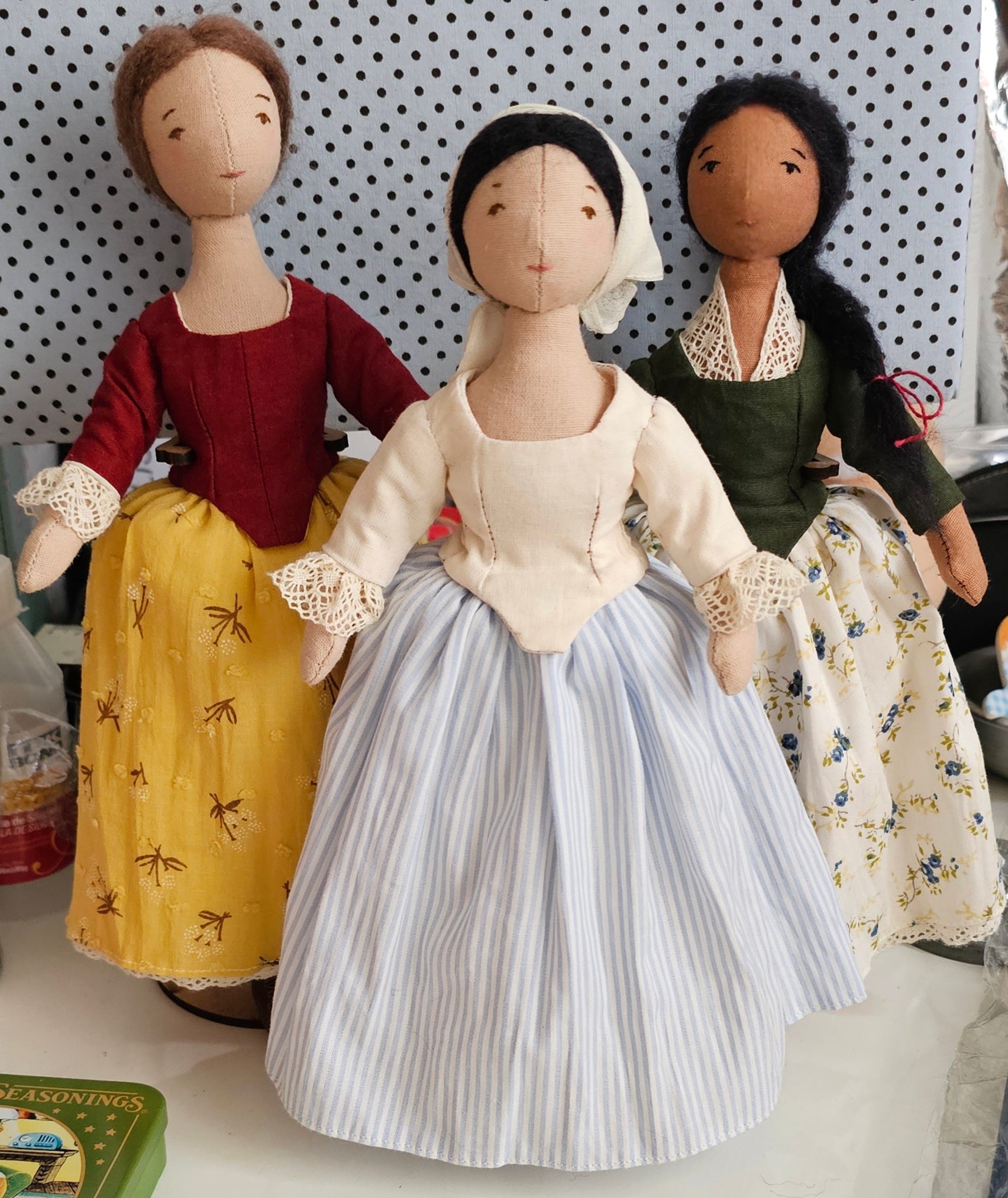 18th Century Dress Pattern for Victorian Doll Tutorial