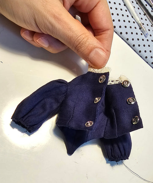Mid Victorian Doll Dress Sewing Tutorial