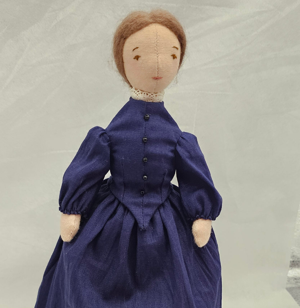 Mid Victorian Doll Dress Pattern for Victorian Doll Tutorial  Little Farm  Patterns