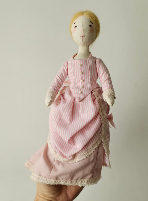 DIY ebook Victorian Bustle Dress for Victorian Doll Tutorial