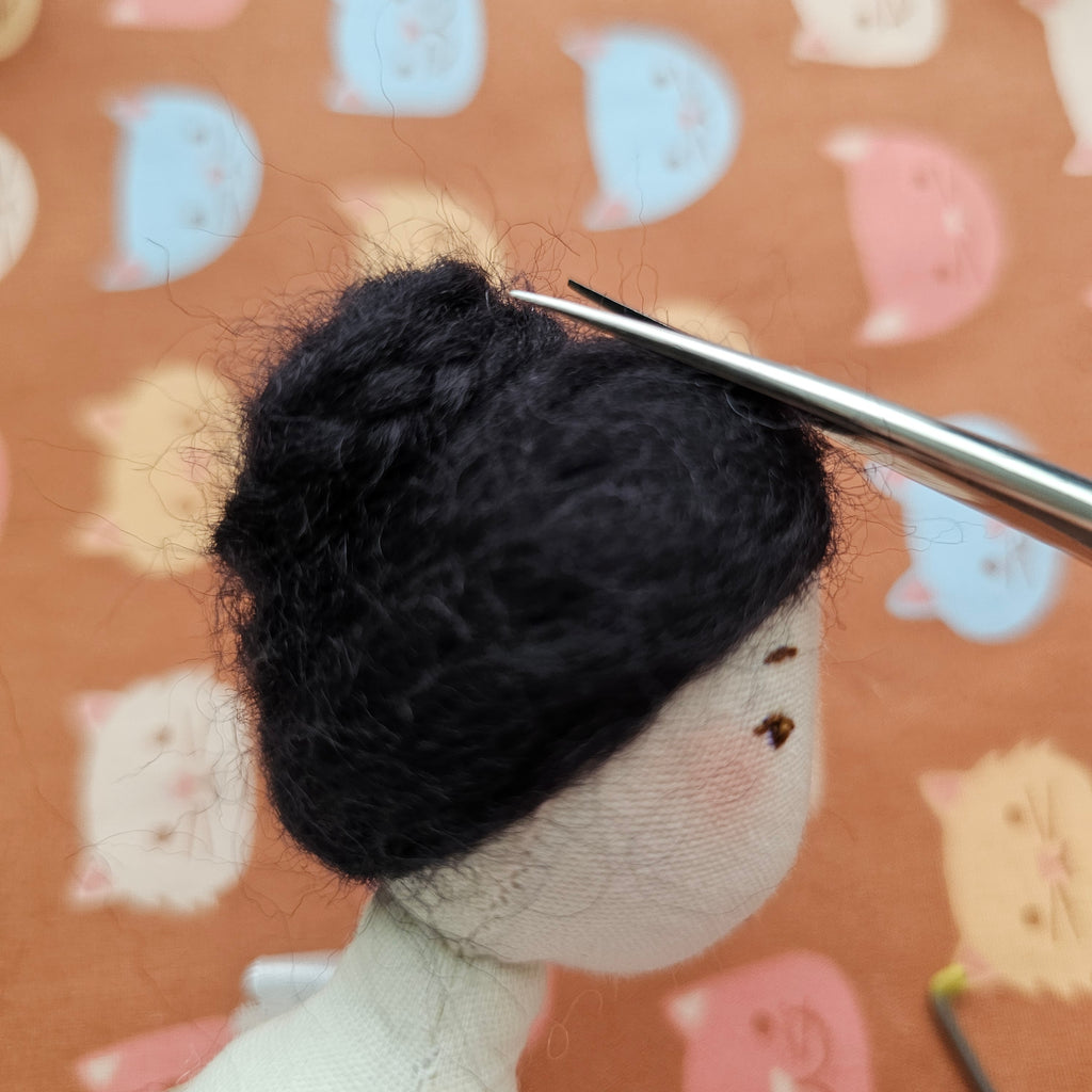 Lady in Silver Dress Pattern (New Body Included) Step-by-Step Tutorial