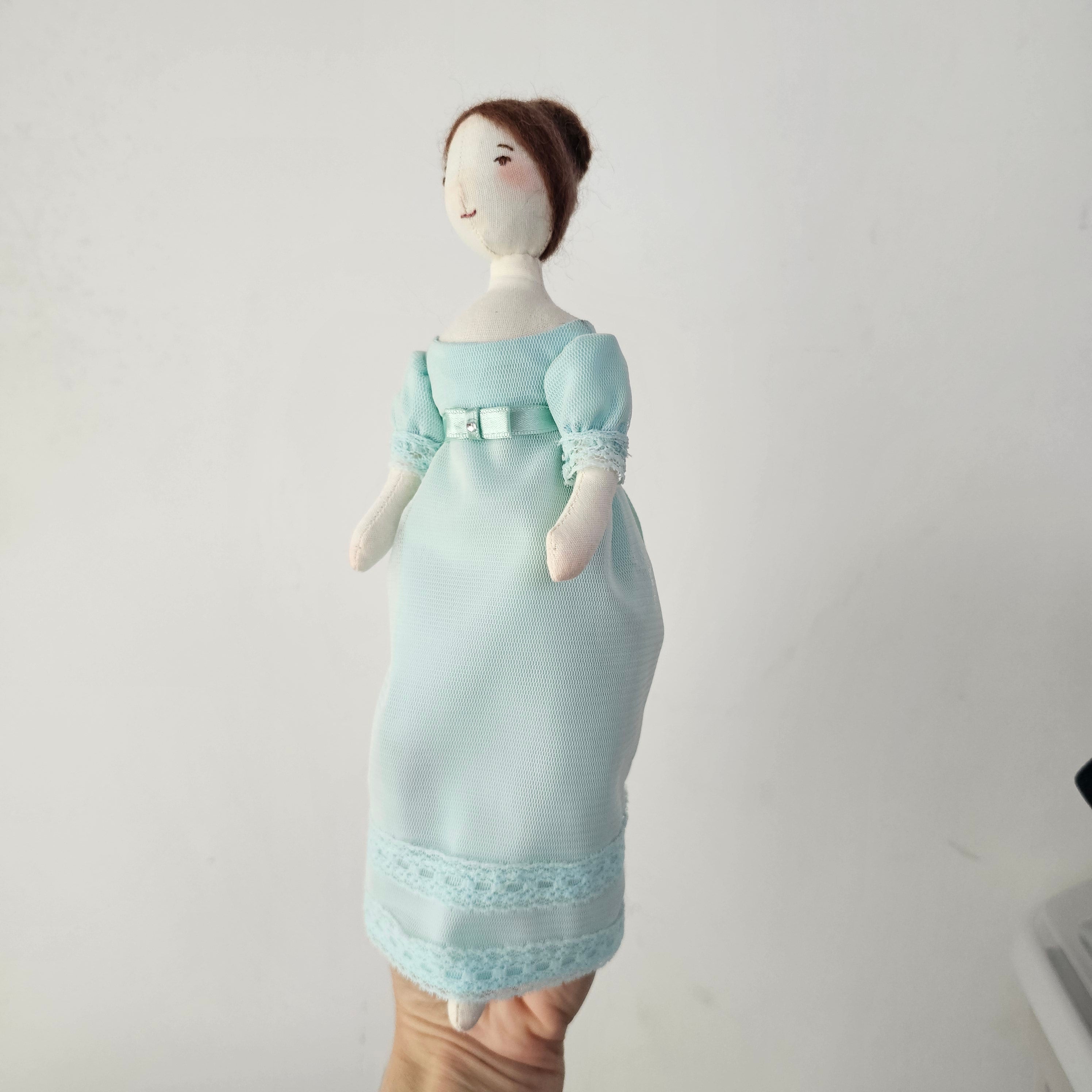 Pastel Empire Dress Pattern for Victorian Doll (New Body Included) Tutorial