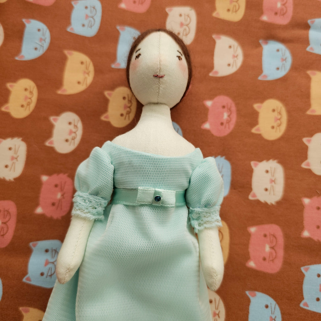 Pastel Empire Dress Pattern for Victorian Doll (New Body Included) Tutorial