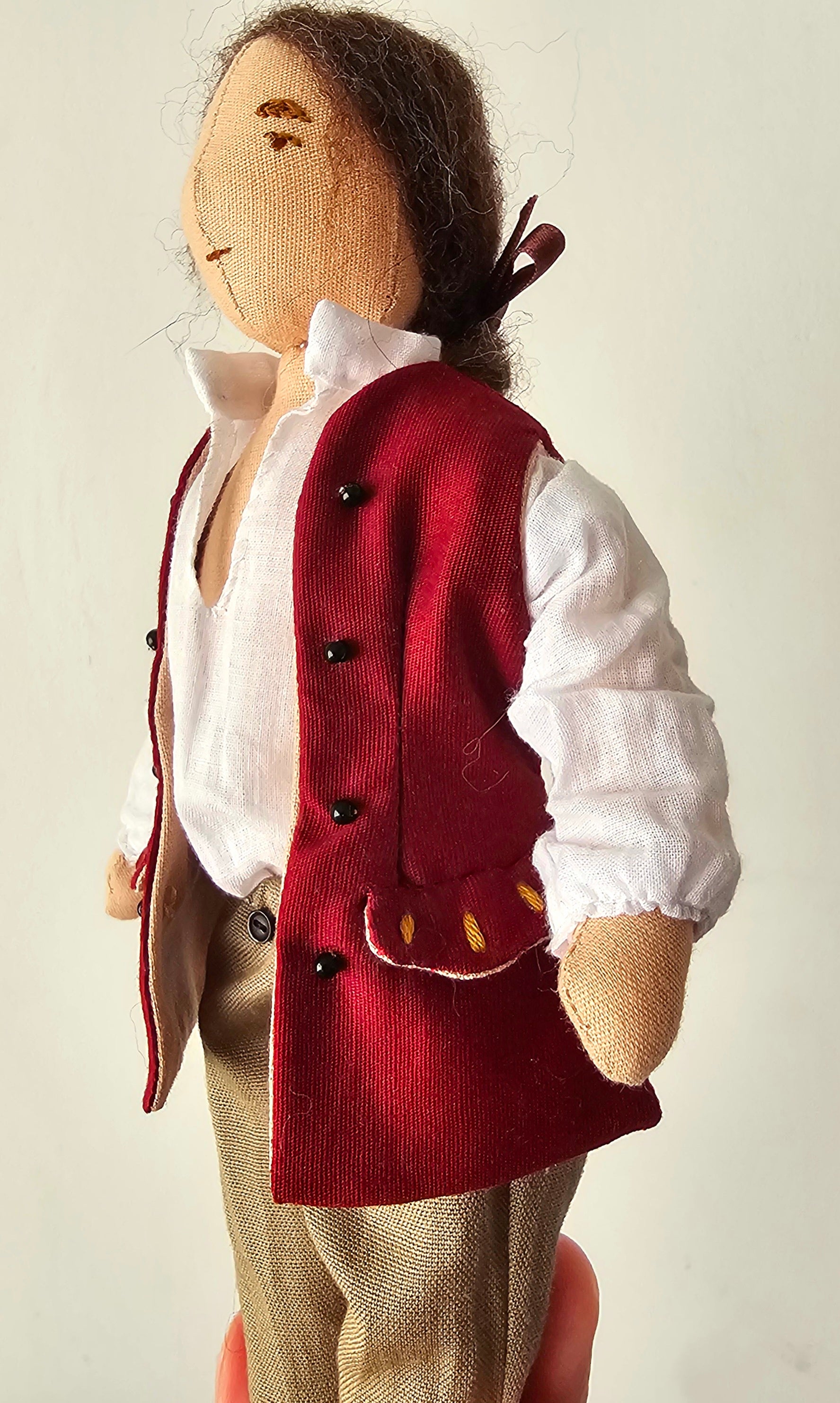 DIY ebook Victorian Boy Doll Body & Outfit Step-by-Step Tutorial