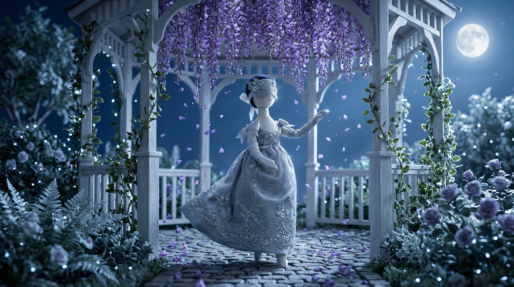 Lady in Silver Dress Pattern (New Body Included) Step-by-Step Tutorial