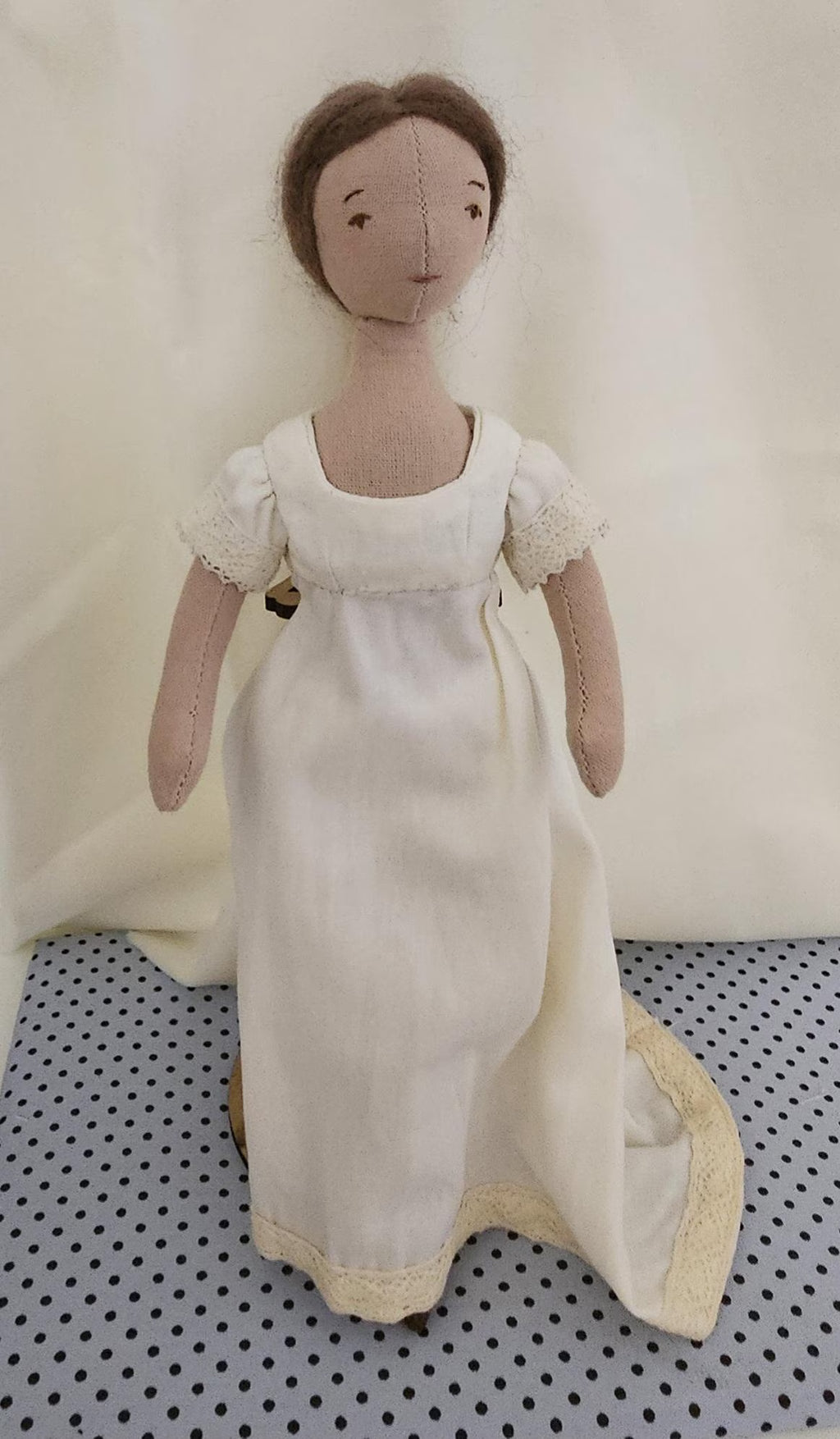 Empire Dress Pattern for Victorian Doll Tutorial