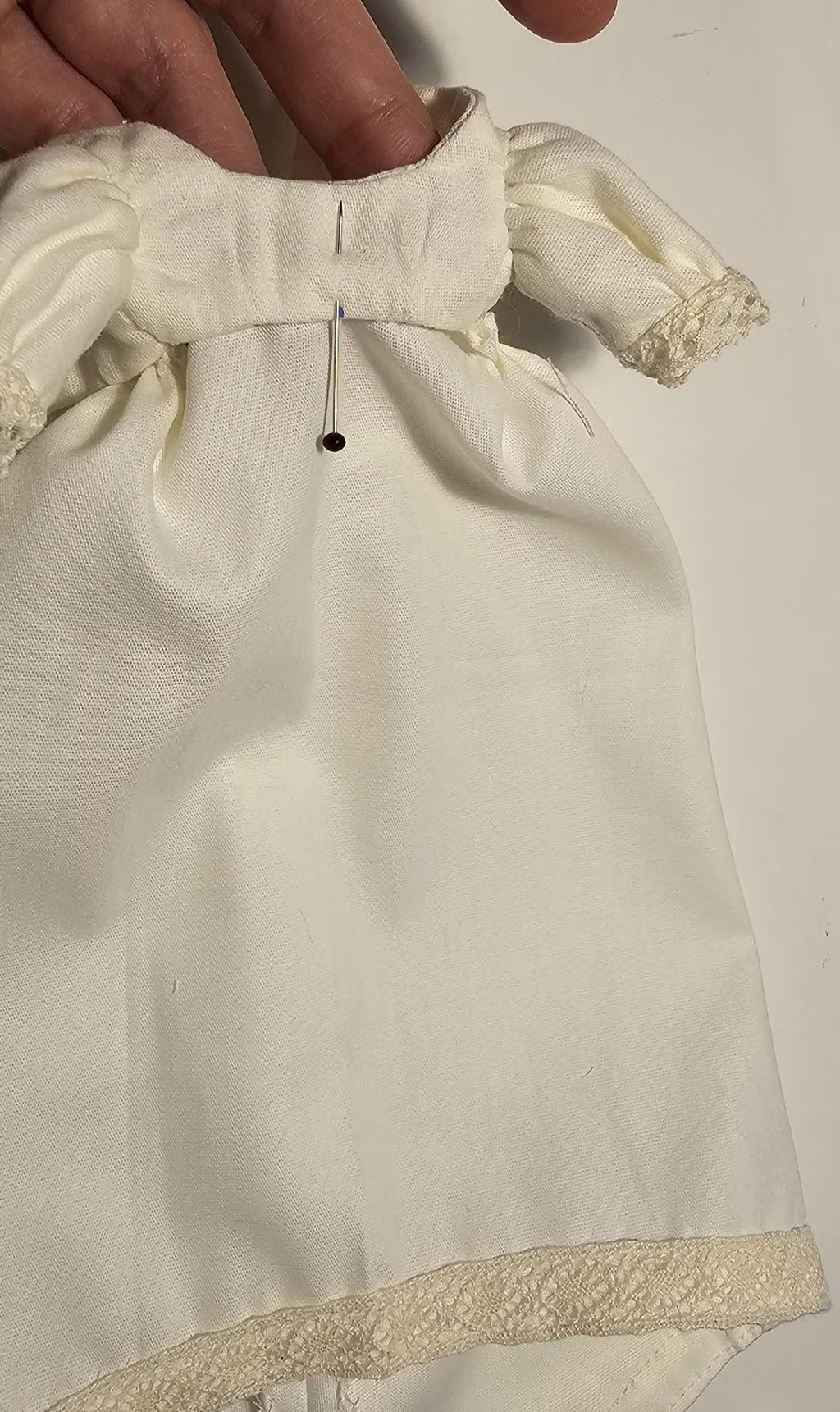 Empire Dress Pattern for Victorian Doll Tutorial