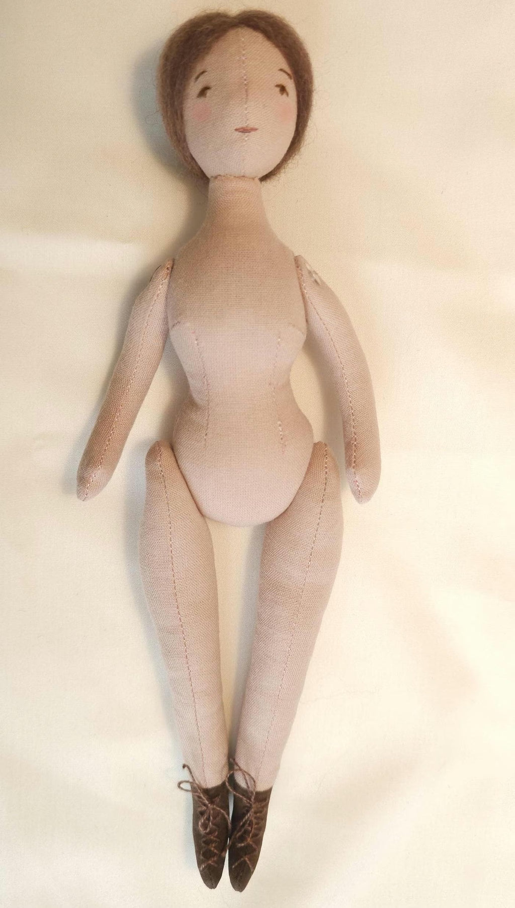 Victorian Doll Body & Dress Pattern Step-by-Step Tutorial