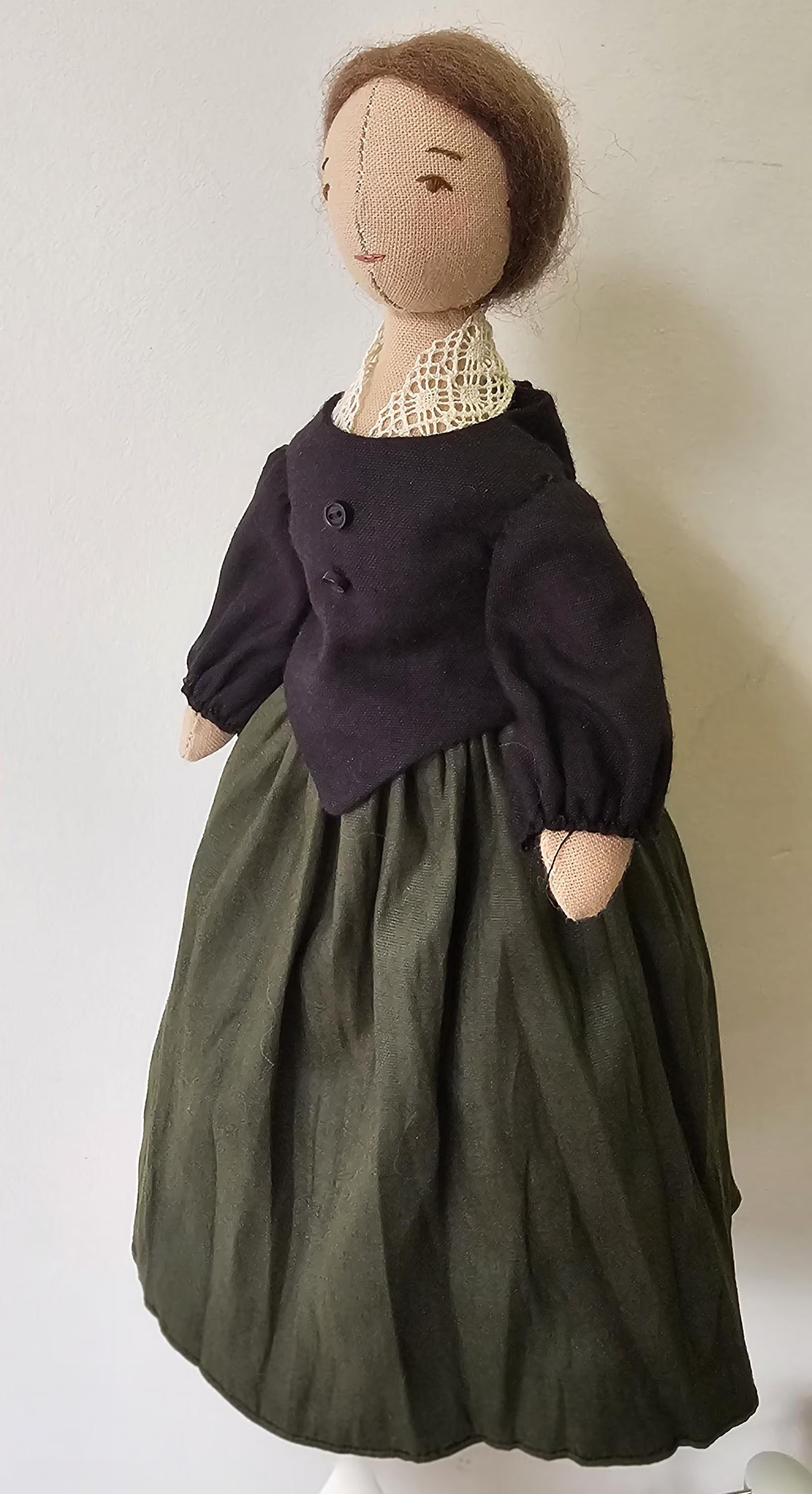 Victorian Doll Body & Dress Pattern Step-by-Step Tutorial